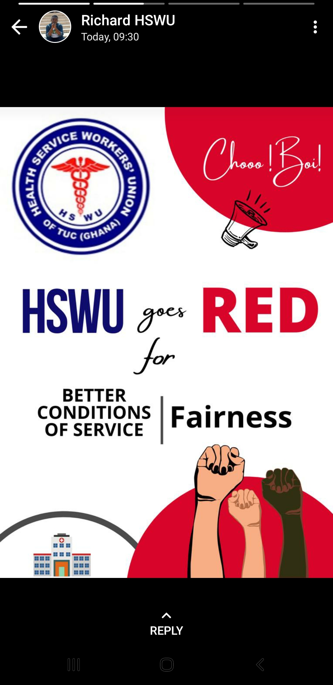 HSWU Goes Red